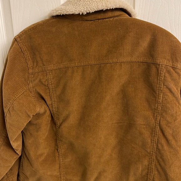 GAP Kid’s Brown Corduroy Jacket with Sherpa Lining - Picture 3 of 4